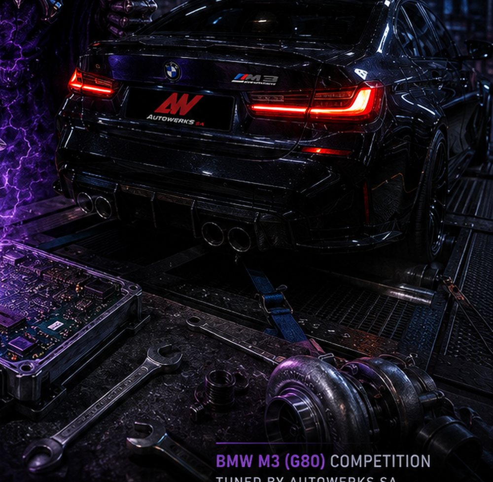 BMW M3 (G80) Competition tuned by Autowerks SA