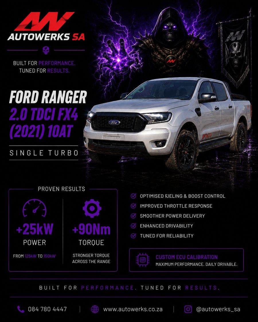 Ford Ranger 2.0 TDCi FX4 Stage 1 by Autowerks SA
